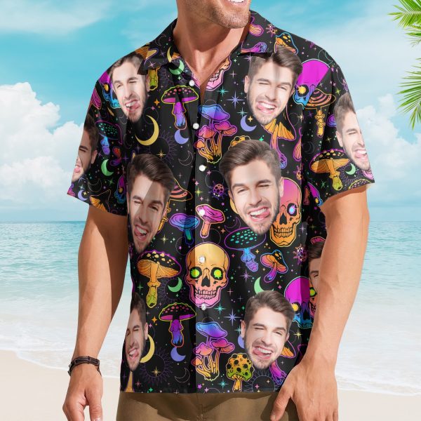 Mushroom-And-Skull-Gift-For-Men-Custom-Photo-Hawaiian-Shirts_2.jpg